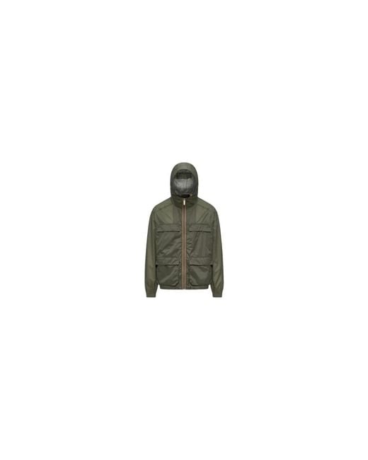 K-Way Green Light Jackets for men