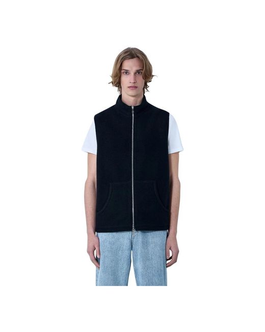 Rier Blue Vests for men