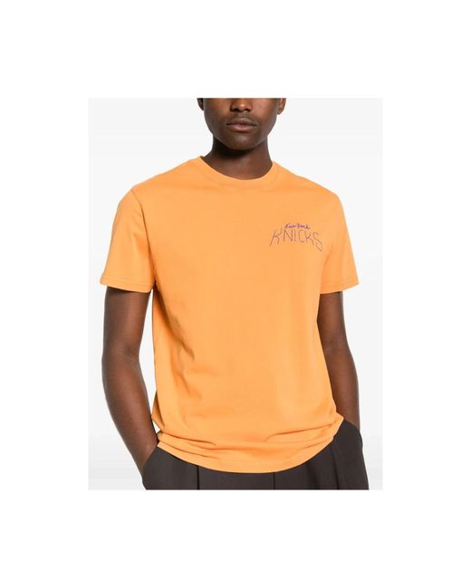Maison Labiche Nba Samenwerking T-Shirt Oranje in het Orange voor heren