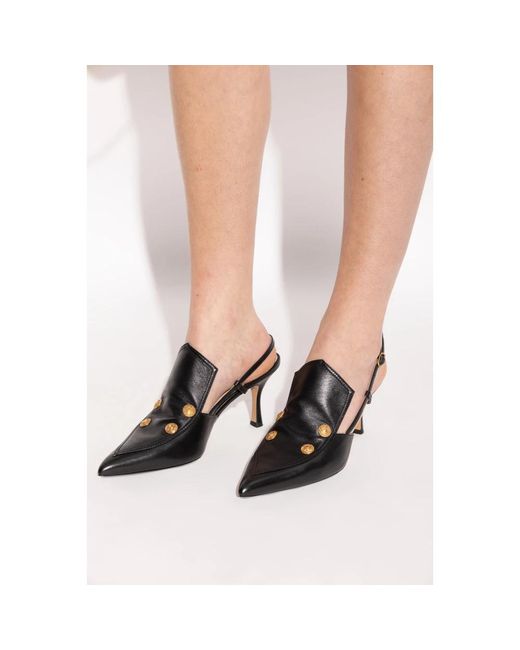 Chloé Black Lederpumps Agnes