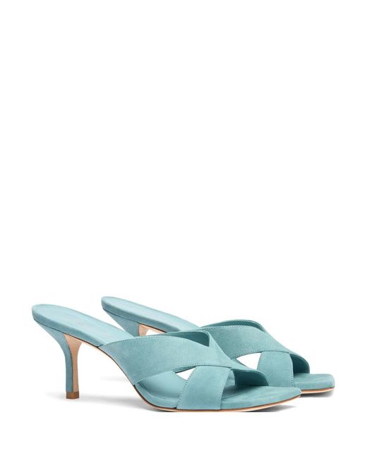 Stuart Weitzman Blue Carmen 75 Slide