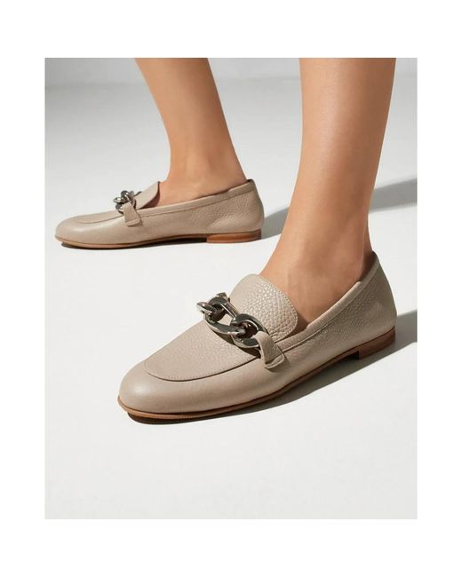 Casadei Natural Loafers