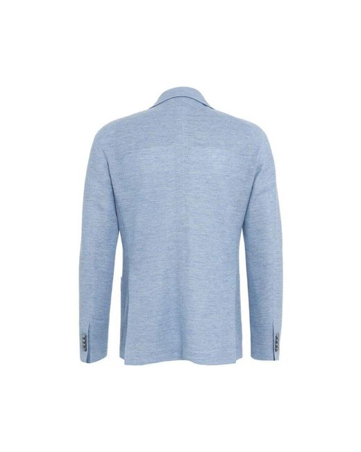 Tagliatore Hellblaue jacken in Blue für Herren