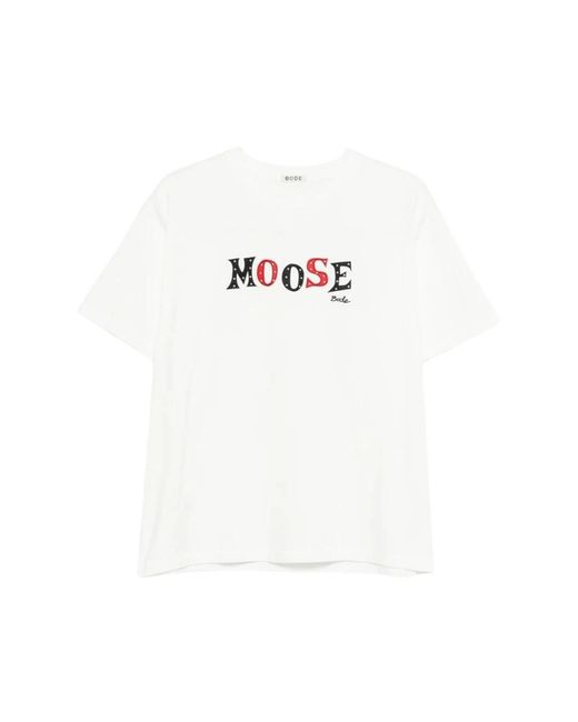 Bode White T-Shirts for men