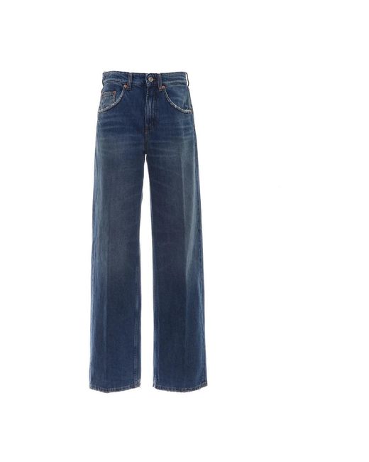 Department 5 Blue Wide Jeans