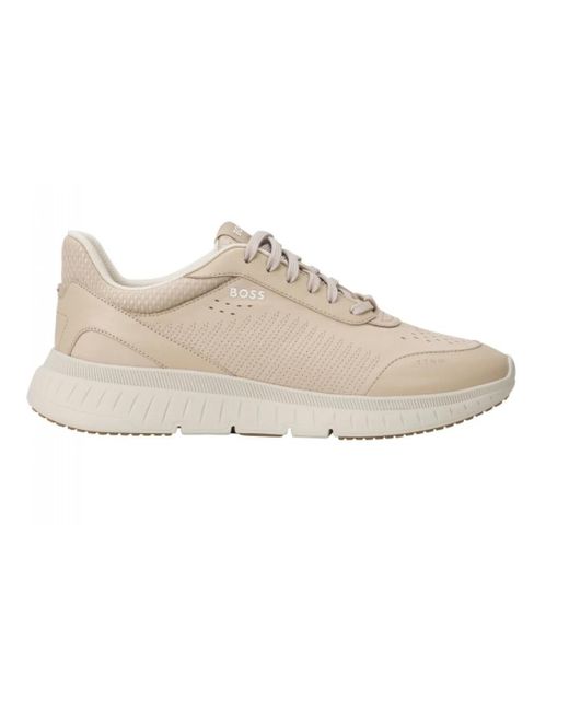 HUGO Medium Sneakers Light Run in Natural für Herren