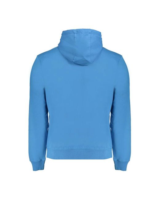 Napapijri Blue Hoodies for men