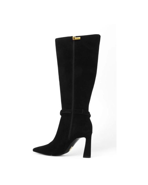 Steve Madden Black Heeled Boots
