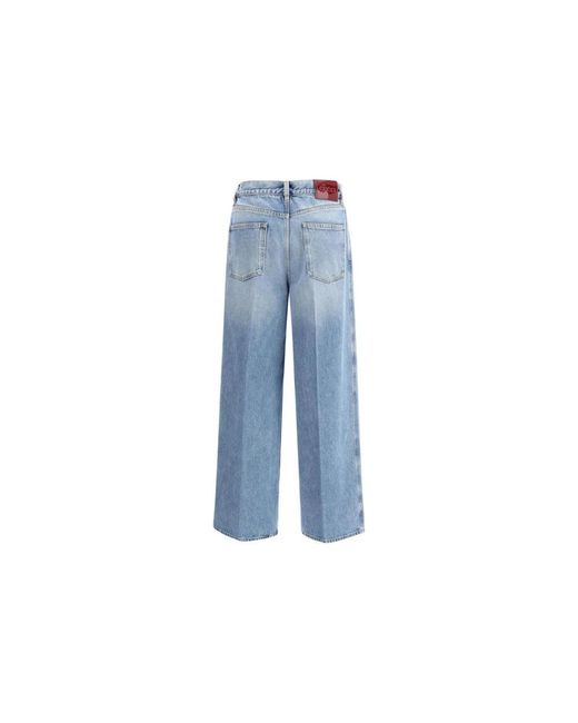 Gucci Blue Straight Fit Jeans