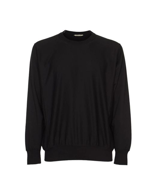 Auralee Black Sweatshirts for men