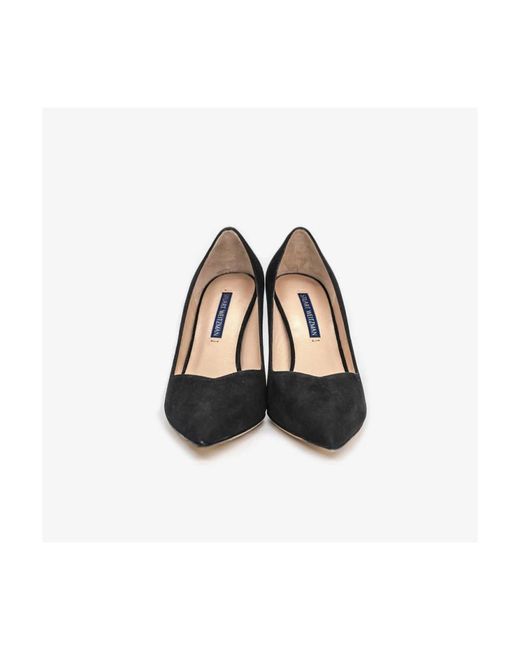 Stuart Weitzman Black Anny Pump