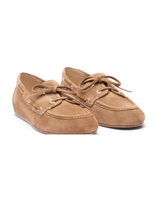 Stuart Weitzman Brown Sailor Shoes