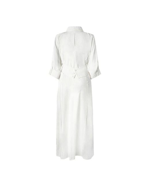 Shirt Dresses Pinko en coloris White