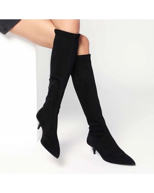 A.Emery Black Heeled Boots
