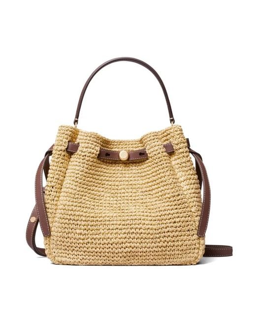 Tory Burch Metallic Bucket Bags