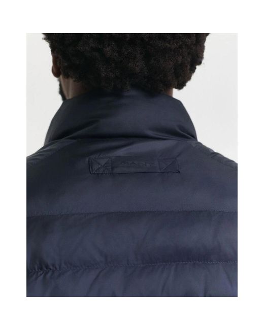 Gant Blue Winter Jackets for men