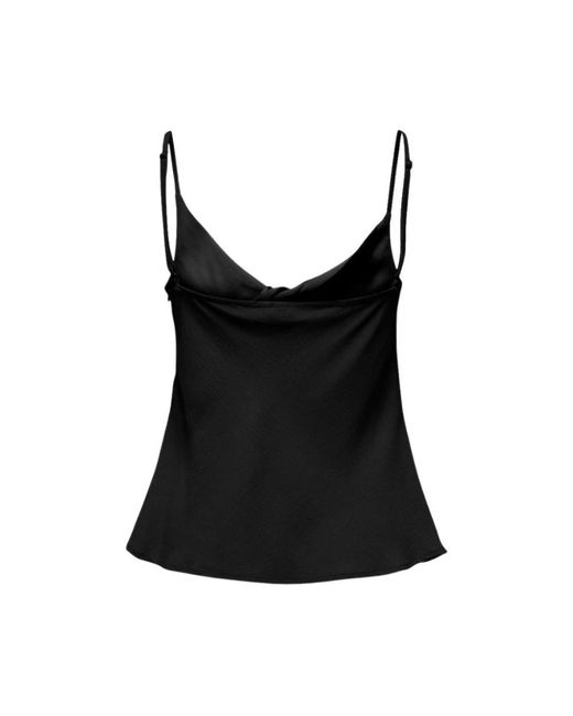 ONLY Black Sleeveless Tops