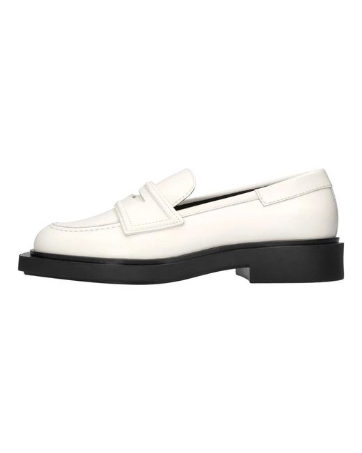 3Juin White Loafers