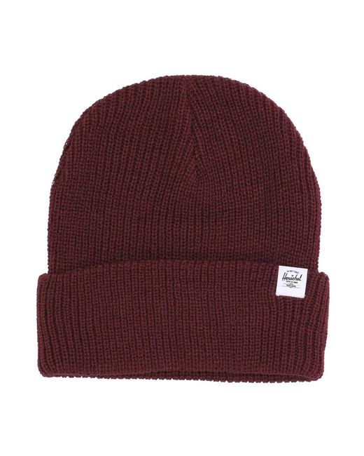 Herschel Supply Co. Quartz port beanie mütze in Purple für Herren