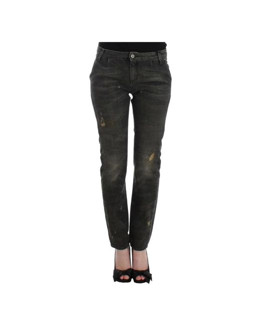 CoSTUME NATIONAL Black Slim Fit Jeans