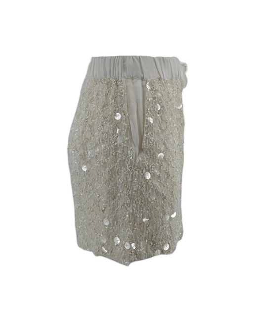 P.A.R.O.S.H. Gray Short Shorts
