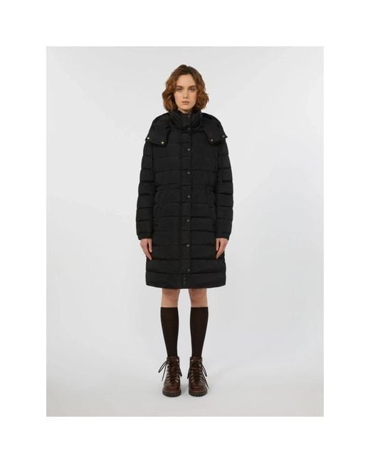 Weekend by Maxmara Black Down Jackets