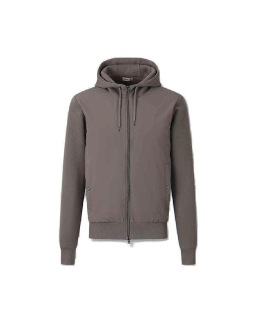 Herno Gray Zip-Throughs for men