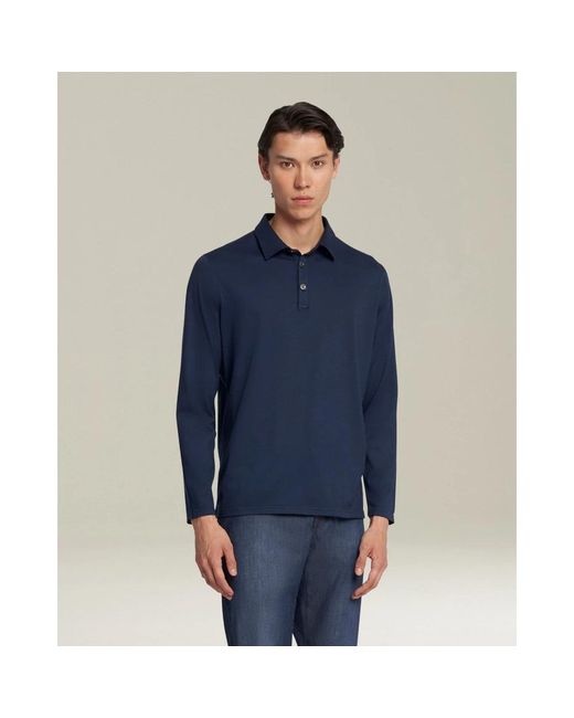 Kiton Longsleeves in het Blue voor heren