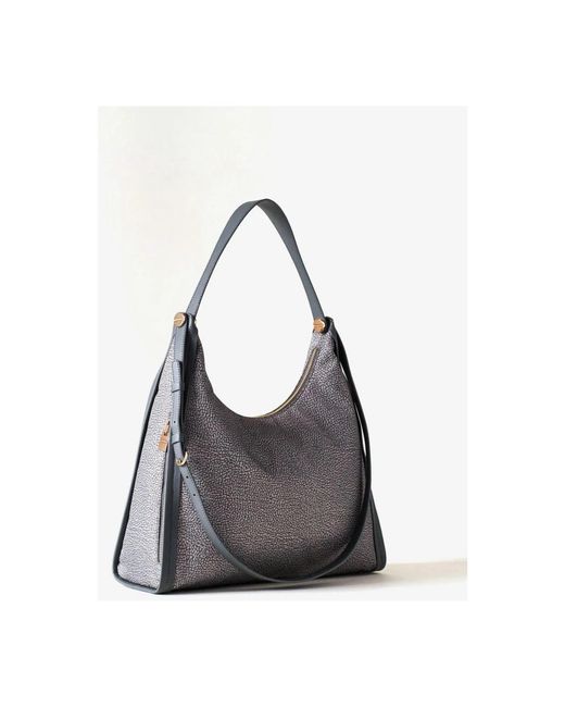 Shoulder Bags Borbonese de color Gray