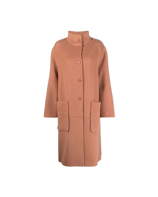 See By Chloé Brown Single-Breasted Coats