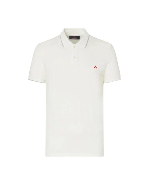 Peuterey Tops ,Wit ,Katoen New Medinilla Str 02 Polo in het White voor heren