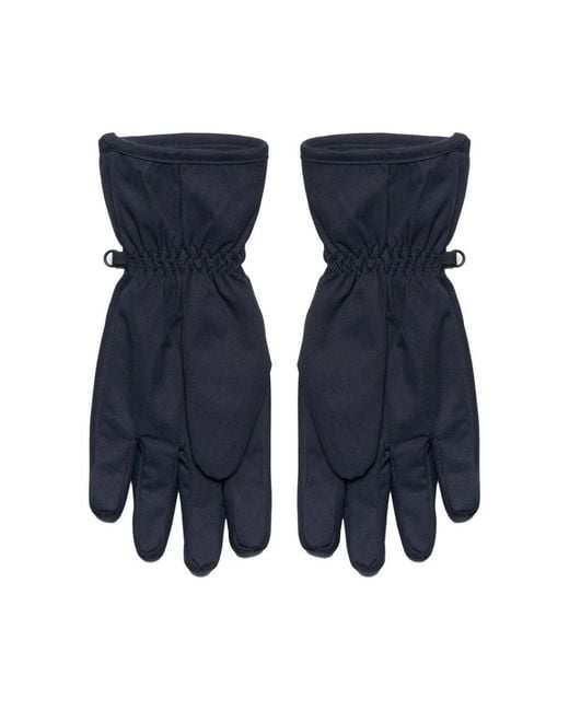 K-Way Blau Polyesterhandschuhe Mit Marmot-Futter in Blue für Herren