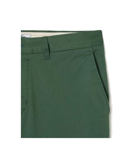 Lacoste Green Casual Shorts for men