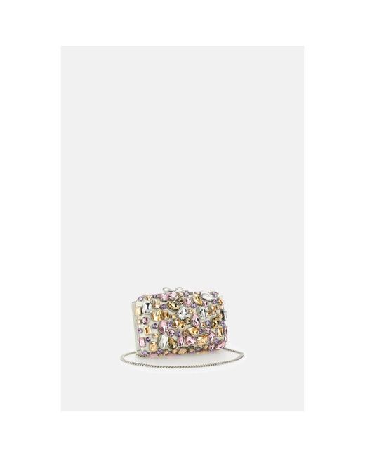 Clutches di Self-Portrait in Metallic