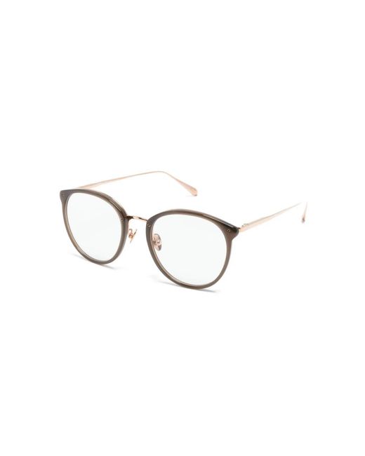 Linda Farrow Brown Glasses