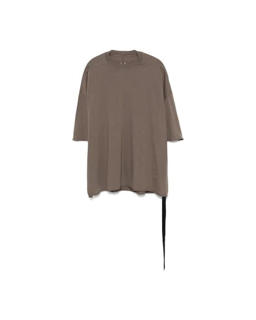 Rick Owens Brown Oversized Tops for men