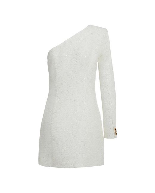 Alessandra Rich White Short Dresses