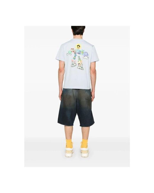 T-Shirts Barrow de hombre de color White