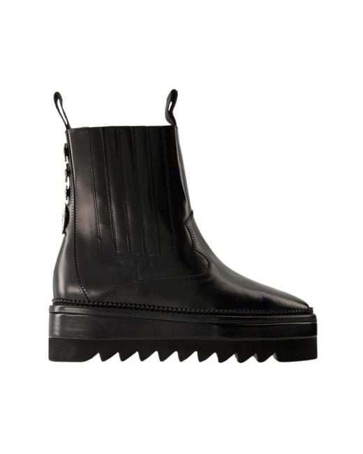 Toga Black Ankle Boots