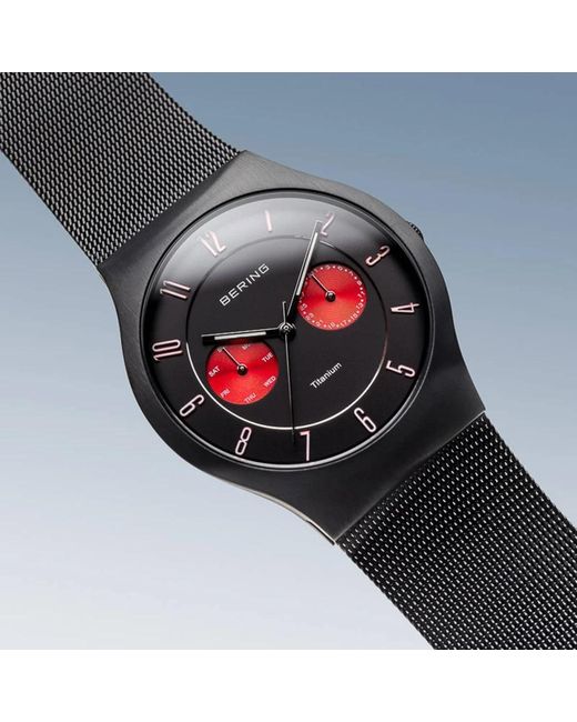 Bering Titanium Horloge in het Black