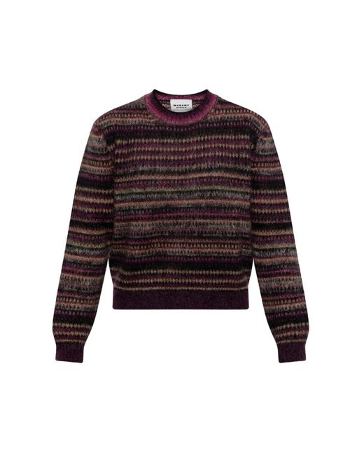 Isabel Marant Purple Etoile Pullover