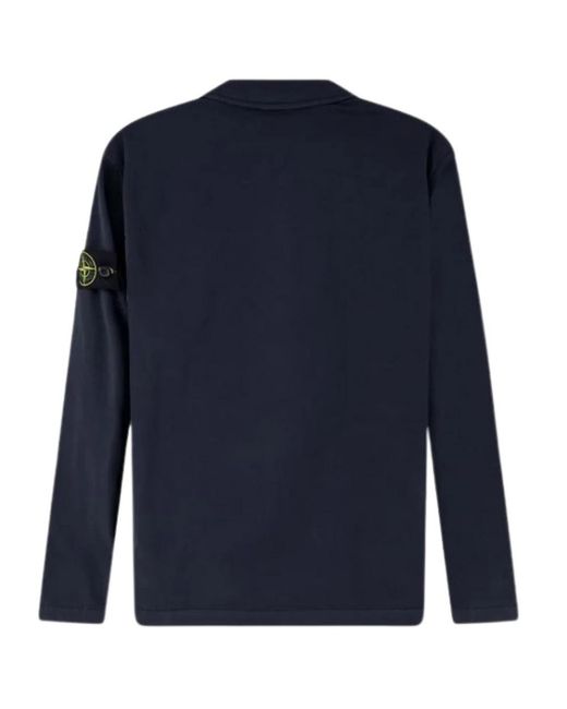 Stone Island Jassen ,Blauw ,Light Jassen in het Blue voor heren