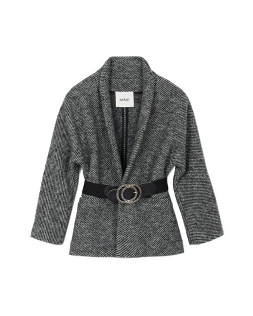 Ba&sh Gray Blazers