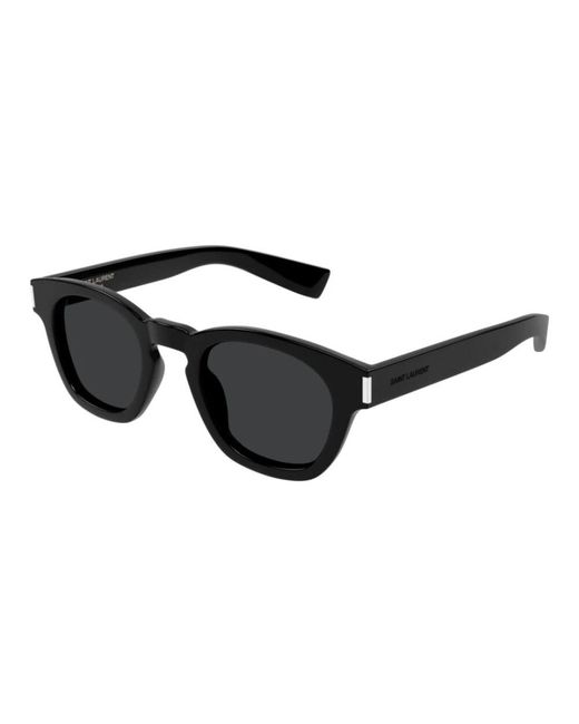 Saint Laurent Black Stilvolle Schwarze Leder-Schultertasche