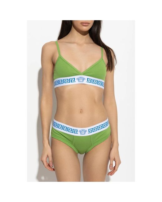 Bottoms Versace en coloris Green