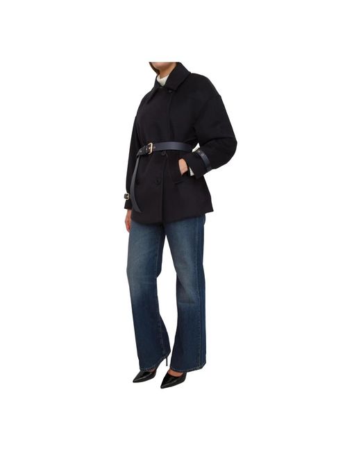 Max Mara Cappotto in het Black
