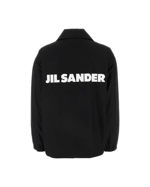 Jil Sander Black Light Jackets