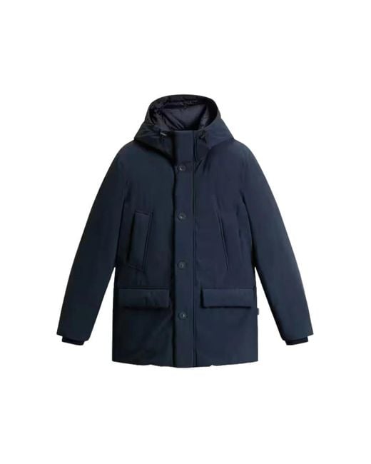 Winter Jackets Woolrich de hombre de color Blue