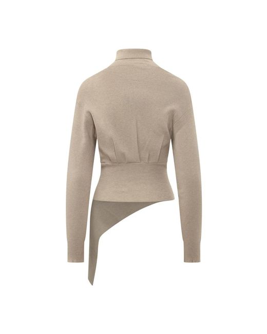 Lanvin Natural Langarm Pullover