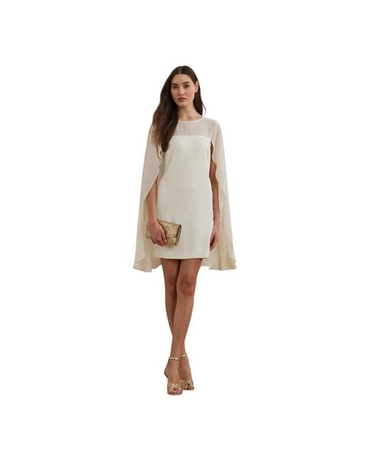 Ralph Lauren Short Dresses in het White